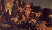 Giovanni Battista Tiepolo The Finding of Moses oil